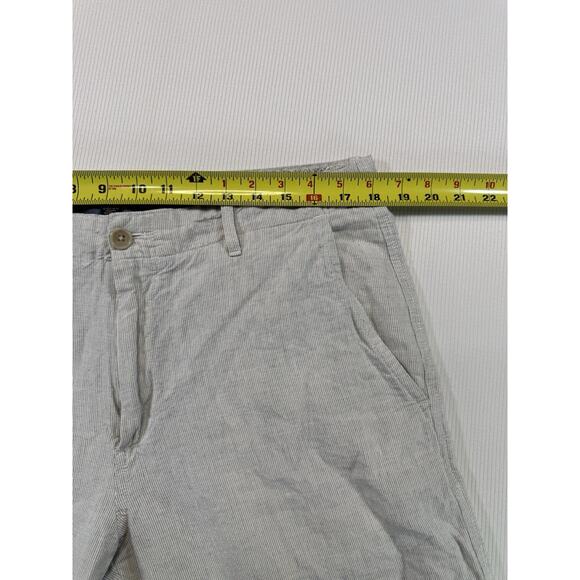 Banana Republic Men’s Linen Cotton Pants Relaxed Fit Light Gray 35x30 - Picture 5 of 8